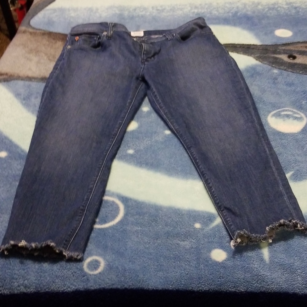 Hudson super skinny crop Jeans